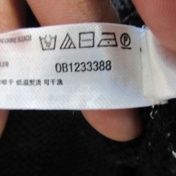 FP Free People Beach Women Knit Pants S Black Lounge Pull On Balloon Jogger 450 - Picture 6 of 13